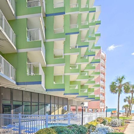 Beachfront Condo In Myrtle Beach With Pool Access Exterior photo