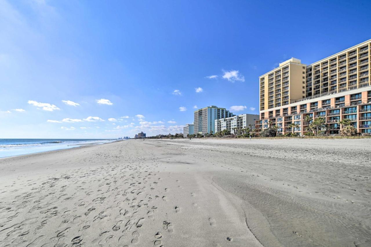 Beachfront Condo In Myrtle Beach With Pool Access Exterior photo